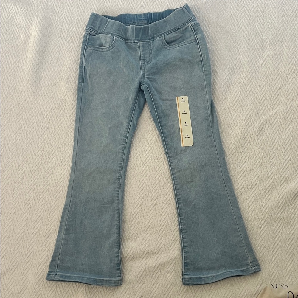 Kids Light Blue Flared Jeans